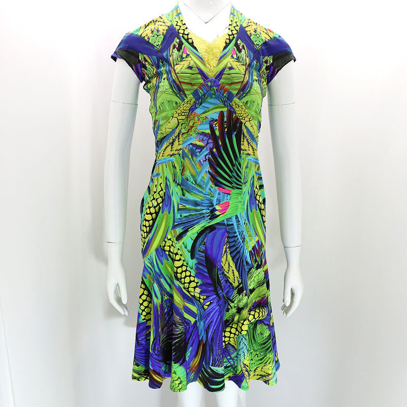 로베르토 카발리 그린 원피스kk17326344 - Roberto Cavalli