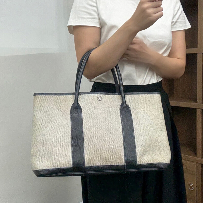 중고 에르메스가방 토트백 가든파티 여성가방 명품감정서 SG250716-03 - Hermes