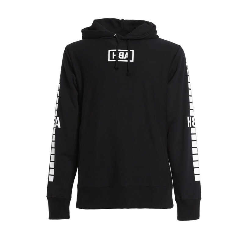 14주년 사각로고 후드티 블랙 HMBB001F15002013 1001 - Hood By Air (HBA)