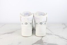 루이비통 LV 모노그램 리볼리 하이탑 스니커즈 화이트 7.5(265) 썸네일 5