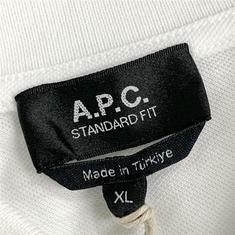 [럭스댓] 국내 APC 아페쎄 COGWZ H26342 / 카터 로고 반팔 폴로 셔츠 썸네일 7