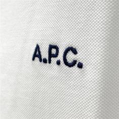 [럭스댓] 국내 APC 아페쎄 COGWZ H26342 / 카터 로고 반팔 폴로 셔츠 썸네일 9