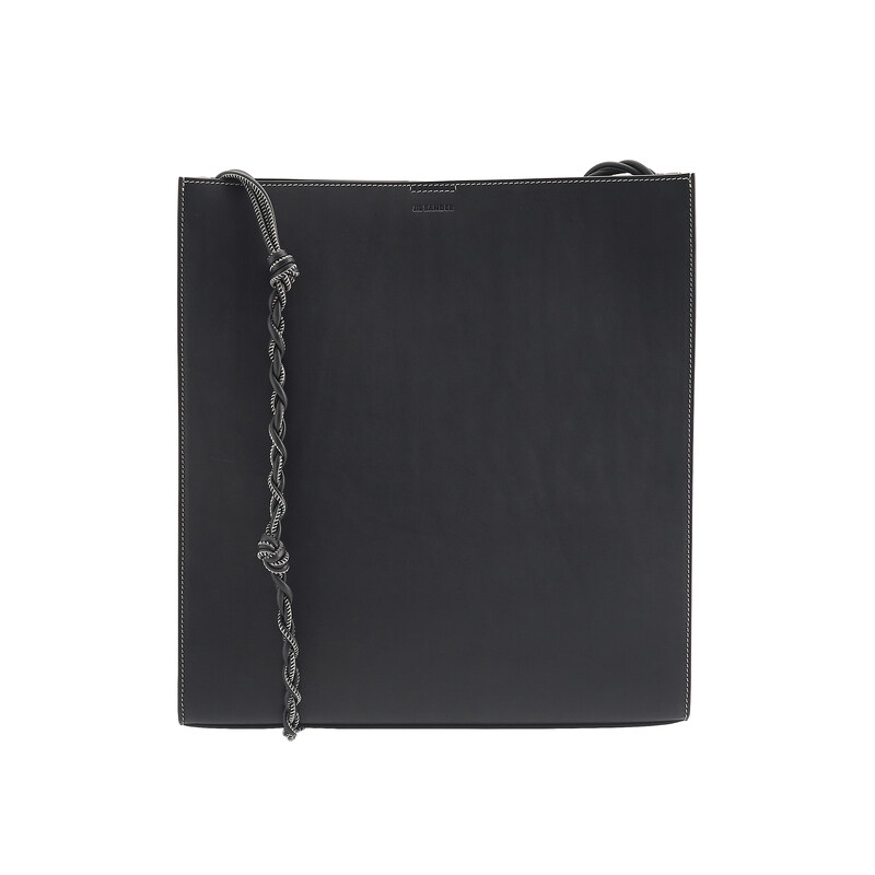 [스크래치]질샌더 블랙 탱글백 라지크로스백 JSWR853420_WRB00088N_001 BLACK - Jil Sander