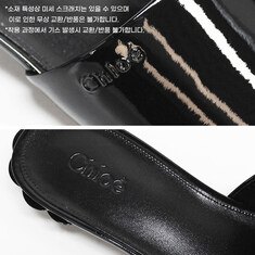[8월한달만] 끌로에 여성 플라워 샌들 슬리퍼 CHC25U09USG_001 썸네일 5