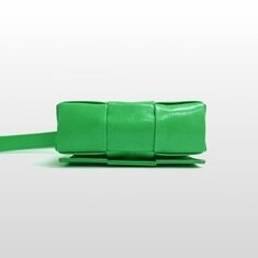 보테가 베네타 그린 카프스킨 공용 크로스백 1613607_667048 썸네일 6