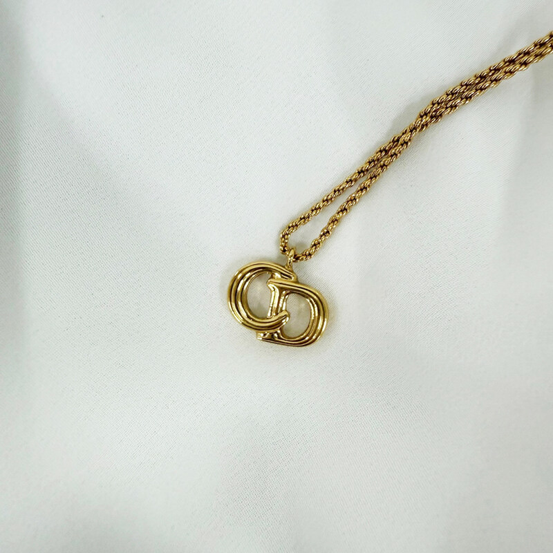중고 디올 네크리스 여성목걸이 명품악세사리 명품감정서 S250707-02 - Christian Dior