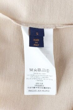 루이비통 LV 클래식 코튼 폴로 티셔츠 베이지 S(90-95) 썸네일 7