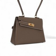 에르메스 켈리 KELLY 20 Désordre 스페셜 Epsom 에토프 골드 B 썸네일 3