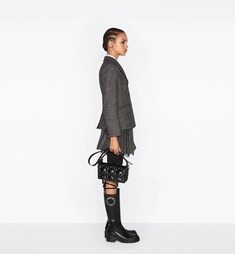 [배송] 크리스챤디올 랩 플리츠 랩 미니 스커트 치마 241J85A1186 9330 썸네일 5