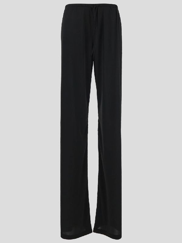 [배송] 드리스반노튼 드로우스트링 팬츠 트라우져 블랙 0111476353-900 - Dries Van Noten
