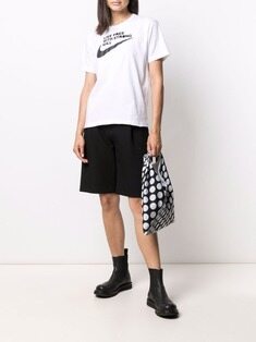 [배송] 꼼데가르송 블랙 나이키 스우시 로고 반팔티 1GT102 썸네일 4