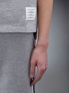 [배송] 톰브라운 로고라벨 RWB 반팔 티셔츠 그레이 MJS067A 00042 055 썸네일 7