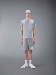 [배송] 톰브라운 로고라벨 RWB 반팔 티셔츠 그레이 MJS067A 00042 055 썸네일 9