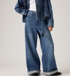 [배송] 사카이 리바이스 와이드레그 청바지 와이드 데님팬츠 250962s-401 0035H 0001 썸네일 4