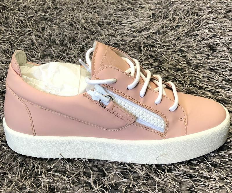 [배송] 쥬세페자노티 메이런던 지퍼 로우탑 핑크 RS6002 - Giuseppe Zanotti