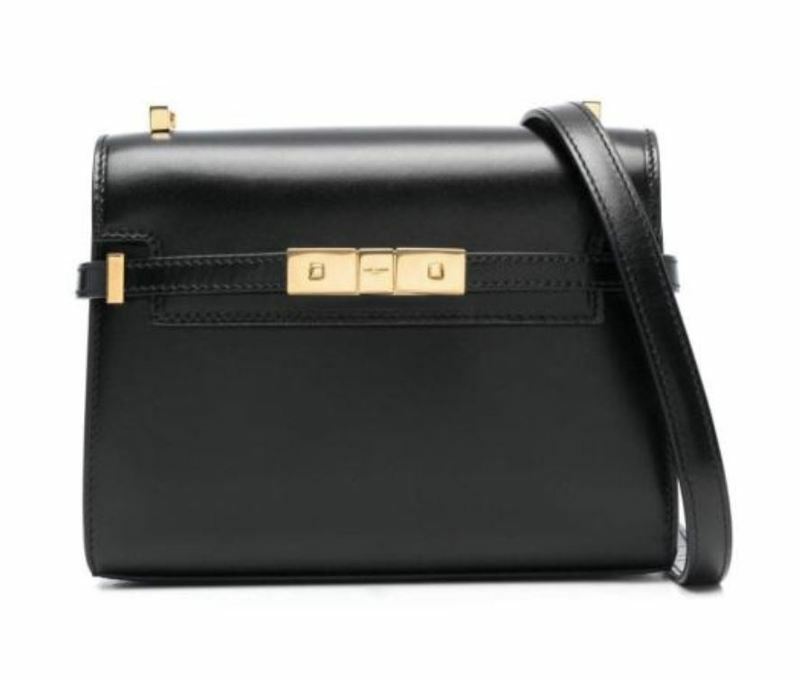 [배송] 생로랑 가죽 박스 MANHATTAN 맨해튼 숄더백 블랙 727766 0SX0W - Saint Laurent