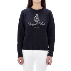 국내배송 스포티앤리치 방돔 코튼 니트 WS065606205BL106 썸네일 1