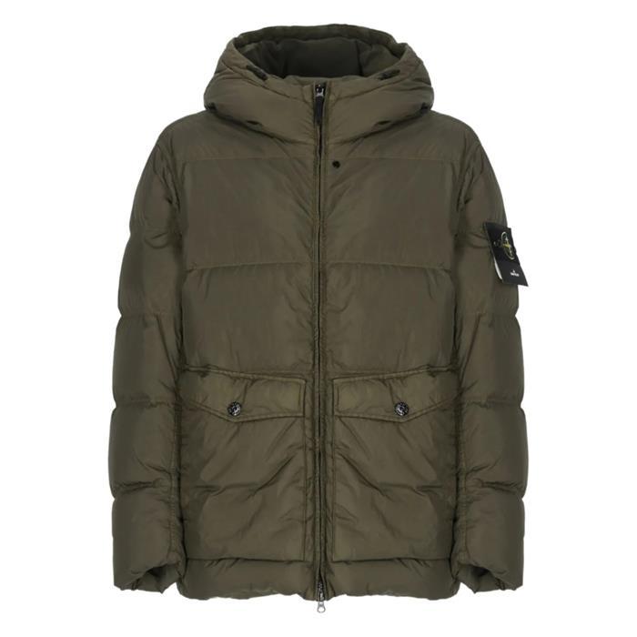 [국내발송] 스톤아일랜드 크링클 랩스 패딩 재킷 그린 4100011 S0A23 V0054 - Stone Island