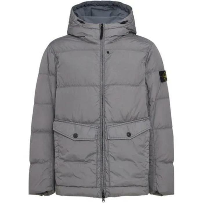 [국내발송] 스톤아일랜드 크링클 랩스 패딩 재킷 그레이 4100011 S0A23 V006B - Stone Island