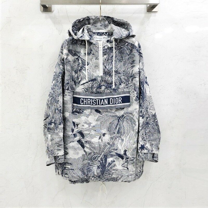 [럭스유] S / 디올 트왈드주이 후드 아노락 자켓 047C10A2202 - Christian Dior