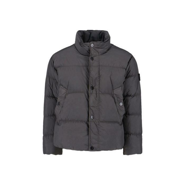 [국내발송] 스톤아일랜드 크링클 랩스 패딩 자켓 그레이 4100010 S0A23 V0062 - Stone Island