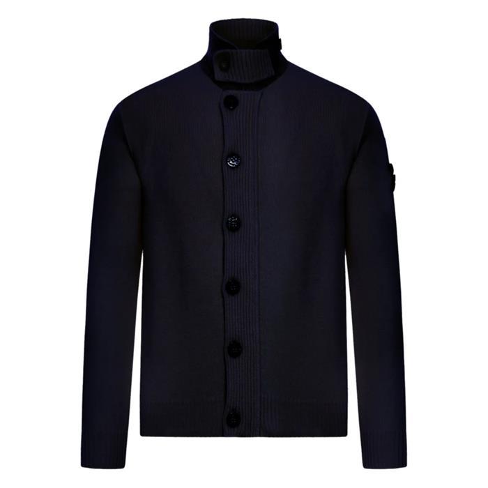 [국내발송] 스톤아일랜드 램스울 가디건 네이비 5100047 S00A3 V0020 - Stone Island