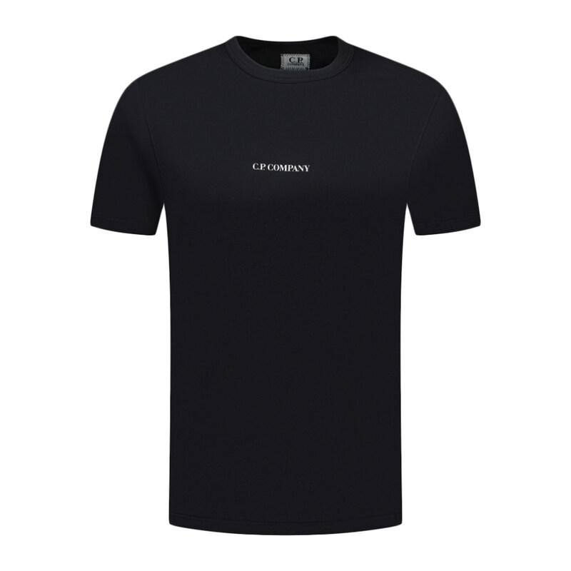 25SS 스몰 로고 반팔 티셔츠 블랙 18CMTS085A 005431G 999 - CP company