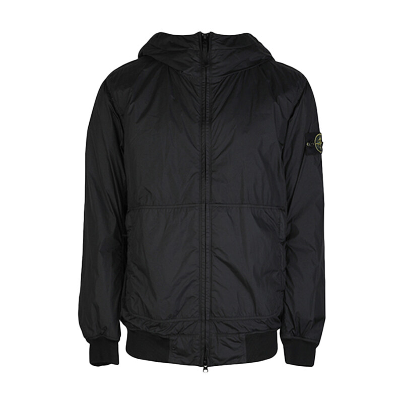 25FW 가먼트다이 크링클랩스 프리마로프트 후드자켓 블랙 K2S15 4100013 S0A23 V0029 - Stone Island