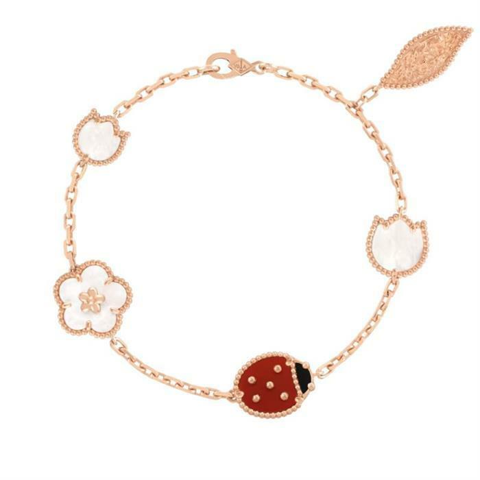 반 클리프 앤 아펠 럭키 스프링 브레이슬릿 VCARP7RR00 - Van Cleef & Arpels