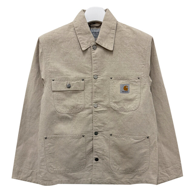 논현 더팩토리 25FW 칼하트 윕 WALTER CHORE 월터 초어 로고 자켓 / 내추럴 (I035552 0502) - Carhartt