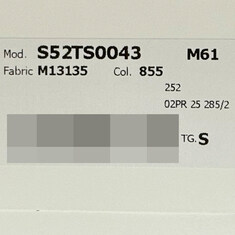 논현 더팩토리 25FW MM6 메종 마르지엘라 넘버 로고 울 글로브 장갑 / 다크 그레이 (S52TS0043 M13135 855) 썸네일 4