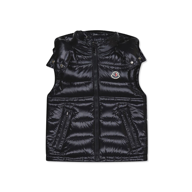 키즈 ANIA 패딩조끼 블랙 1A000 45 597Z8 999 - Moncler