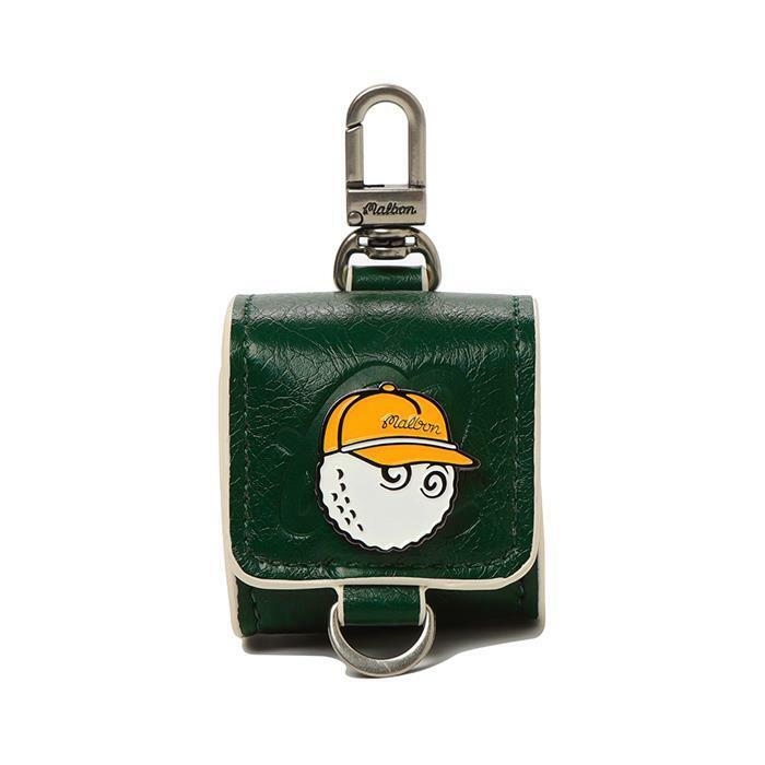 [밀라코/국내발송] 말본골프 볼마커 원 볼 케이스 GREEN M5343PAC40GRN - Malbon