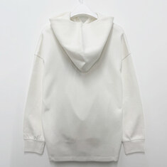 압구정 더팩토리 25FW S 막스마라 VISIERA 비시에라 코튼 후드티 / 화이트 (2529946011600 001) 썸네일 1