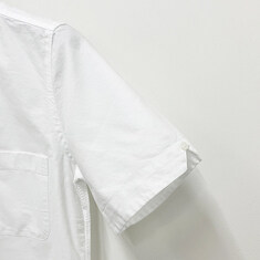 압구정 더팩토리 25FW 톰브라운 삼선 그로그랭 클래식 반팔 셔츠 / 화이트 (MWS239E F0313 100) 썸네일 3