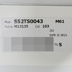 압구정 더팩토리 25FW MM6 메종 마르지엘라 넘버 로고 울 글로브 장갑 / 오프 화이트 (S52TS0043 M13135 103) 썸네일 4