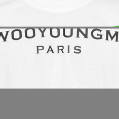 25SS 시그니처 로고 티셔츠 화이트 W251TS01 714W 썸네일 3