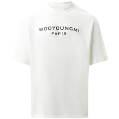 25SS 시그니처 로고 티셔츠 화이트 W251TS01 714W 썸네일 1