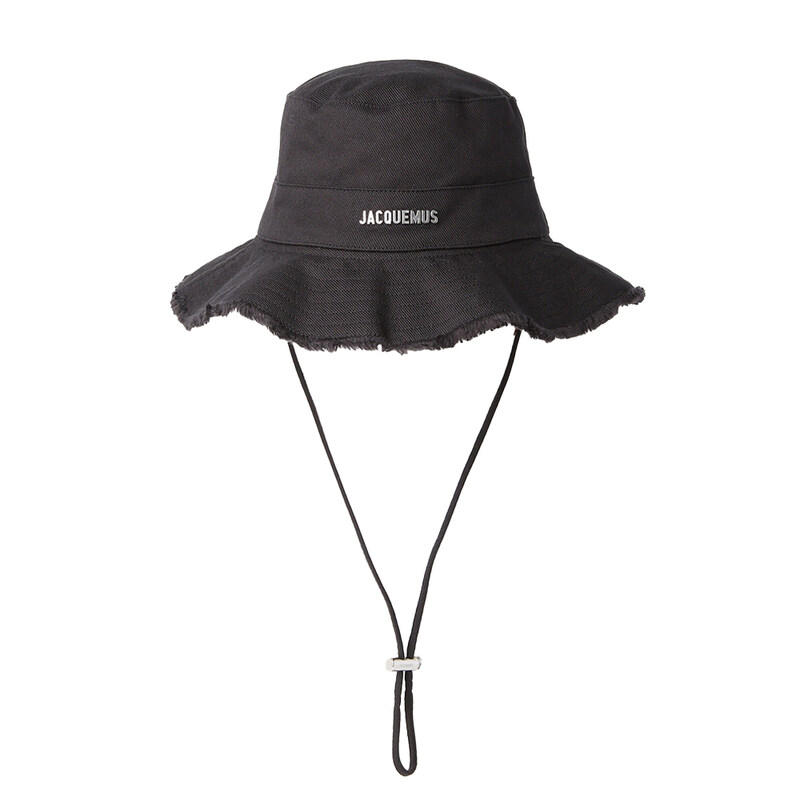 26SS 자크뮈스 남성 레 클래식 르 밥 아티초크 버킷햇 모자 블랙 213AC002 5001 990 - Jacquemus