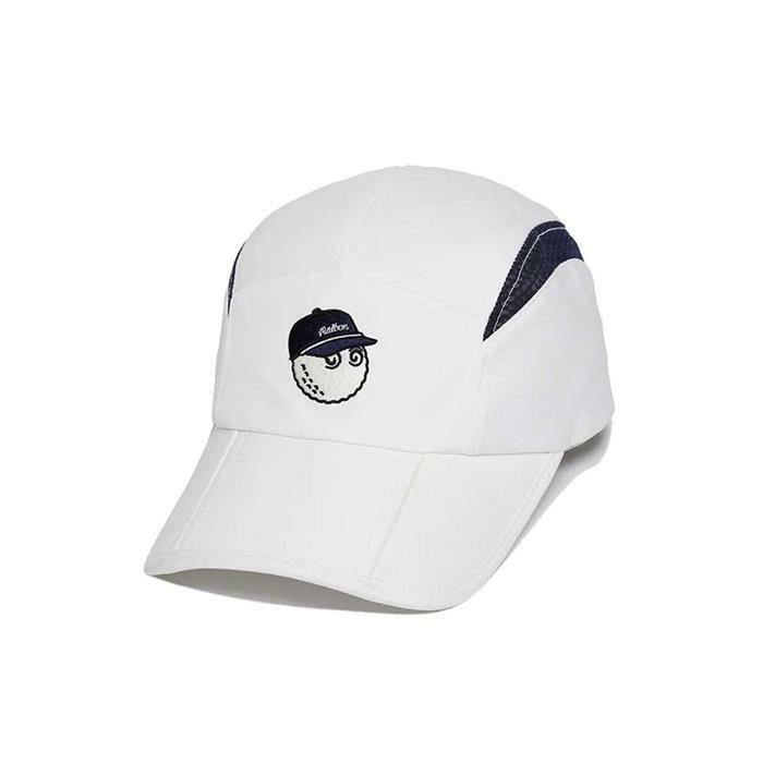[밀라코/국내발송] 말본골프 트레블 패커블 캡 M5143PCP01WHT - Malbon