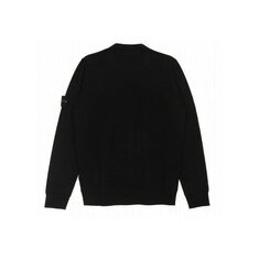 스톤 와펜 패치 울 니트 블랙 7515526C4 V0029 썸네일 2