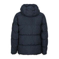 스톤 25FW 가먼트다이 크링클 랩스 후드 패딩자켓 네이비 K2S15 4100011 S0A23 V0020 썸네일 2