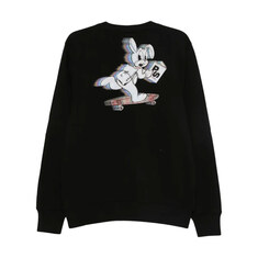 25FW 스케이트 버니 프린팅 맨투맨 블랙 M2R 668U TP5251 79 썸네일 2