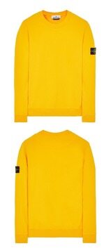 [스톤아일랜드] 22FW 771563020 V0030 와펜패치 크루넥 맨투맨 옐로우 남성 맨투맨 / TJ 썸네일 3