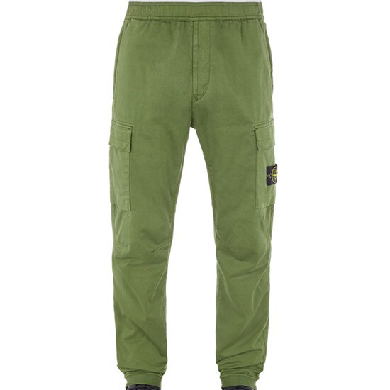 [스톤아일랜드] 22FW 771531314 V0058 와펜 패치 슬림 카고 팬츠 그린 남성 팬츠 / TLS - Stone Island