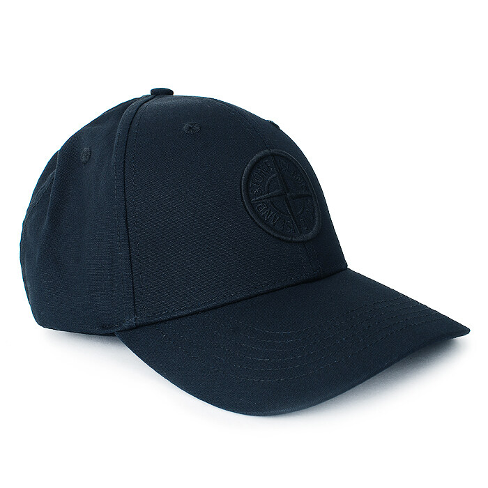 25FW 스톤 와펜 로고자수 캡모자 네이비 K2S159100013 S0248 V0020 - Stone Island