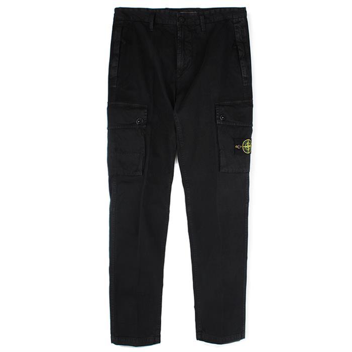 25FW 스톤 와펜 슬림핏 카고바지 블랙 K2S153100034 S00L1 V0129 - Stone Island