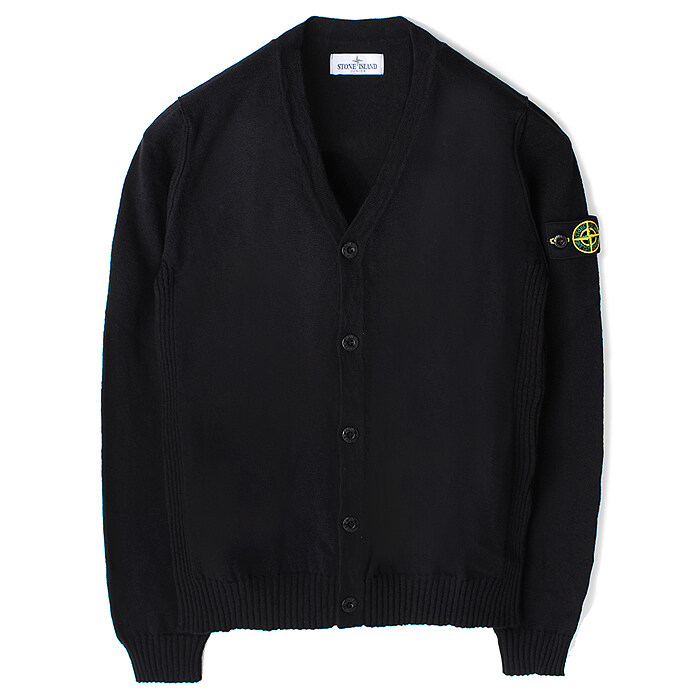 24SS 스톤주니어 가디건 블랙 8016511B0 V0029 A8 - Stone Island