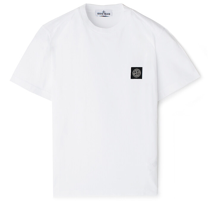 24SS 스톤주니어 반팔티 화이트 801620147 V0001 A8 - Stone Island