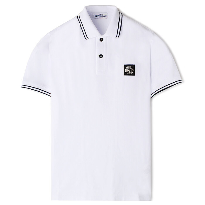 24SS 스톤주니어 라인반팔티 화이트 801621348 V1001 A10A12 - Stone Island
